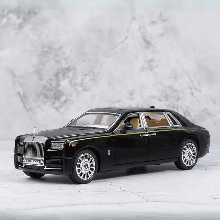 Rolls Royce Phantom Metal Diecast Car - Scale 1:24