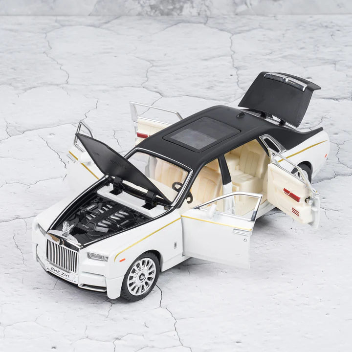 Rolls Royce Phantom Metal Diecast Car - Scale 1:24