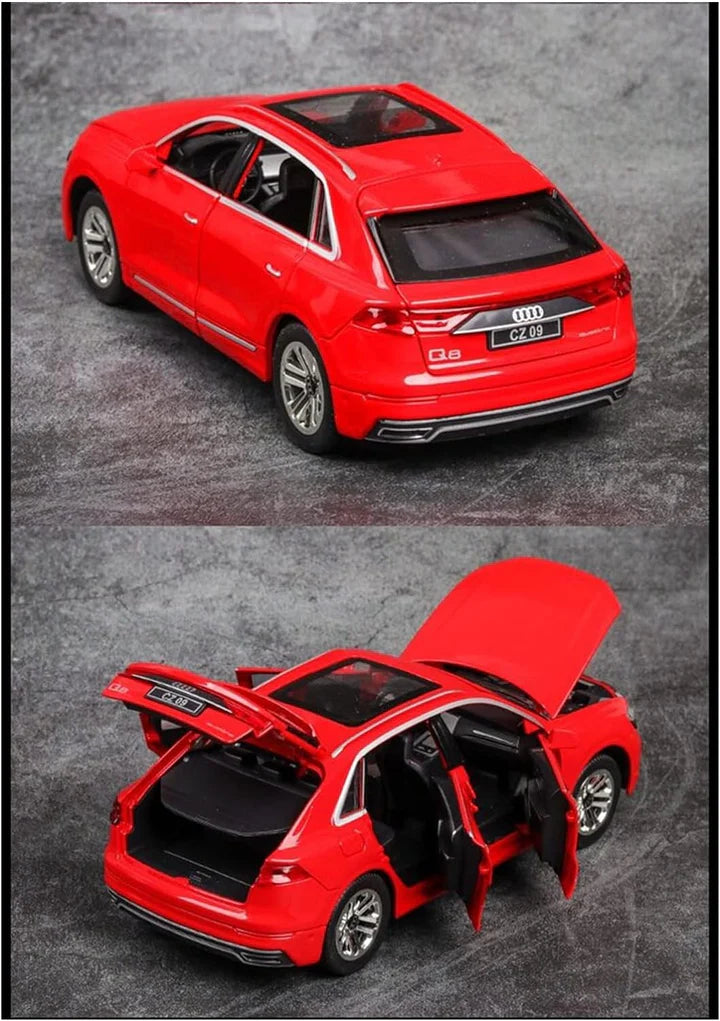 Audi Q8 Metal Diecast Car - Scale 1:24