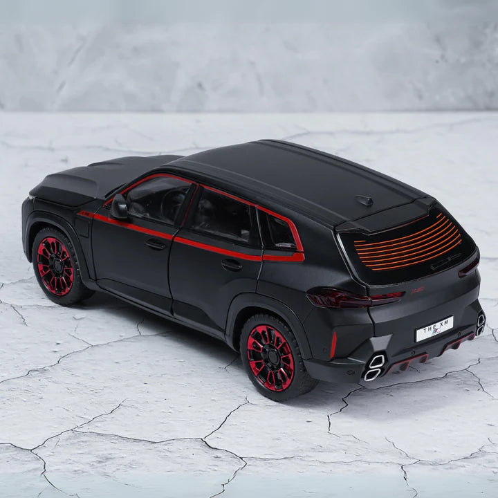 BMW Xm Black Metal Diecast Car - Scale 1:18