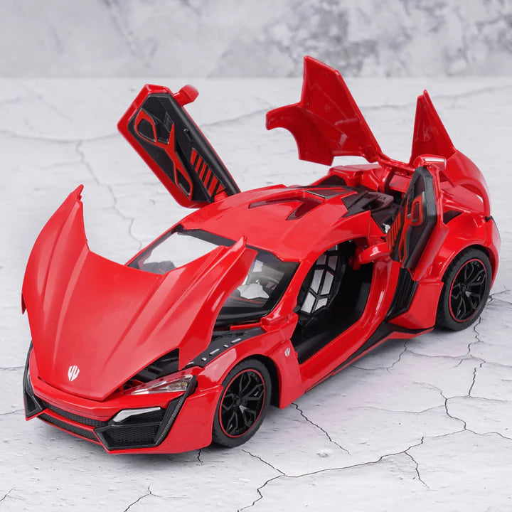 Lykan Hypersport Metal Diecast Car - Scale 1:18