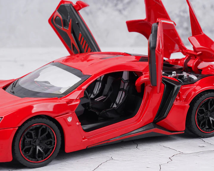 Lykan Hypersport Metal Diecast Car - Scale 1:18