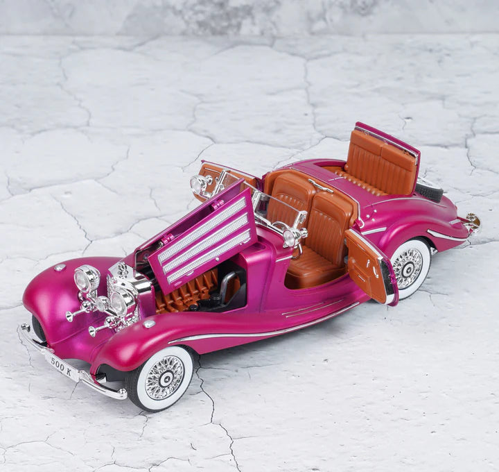 Mercedes Benz Vintage(1936) 500k Metal Diecast Car
