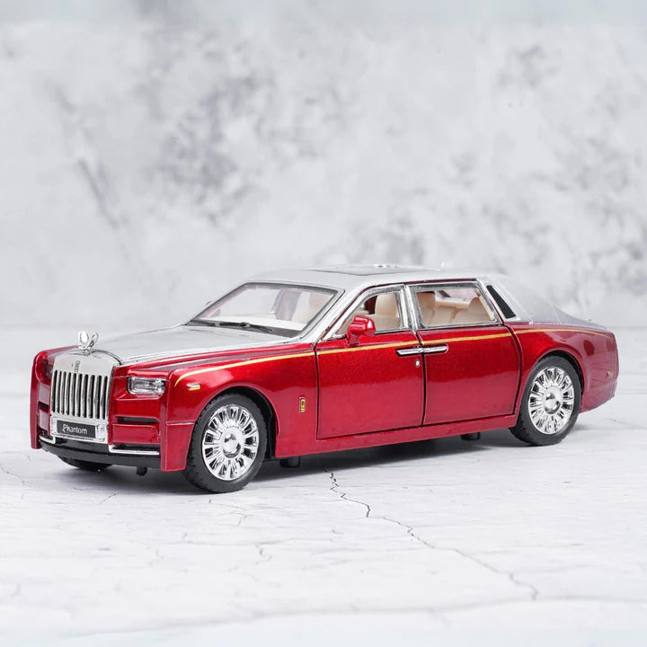 Rolls Royce Phantom Metal Diecast Car - Scale 1:24