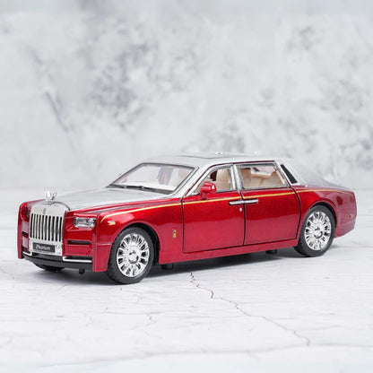 Rolls Royce Phantom Metal Diecast Car - Scale 1:24