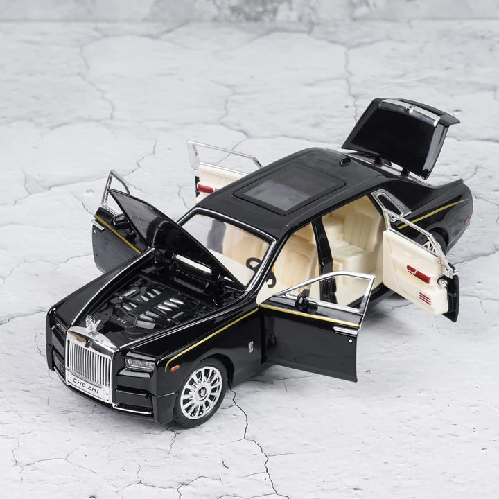 Rolls Royce Phantom Metal Diecast Car - Scale 1:24