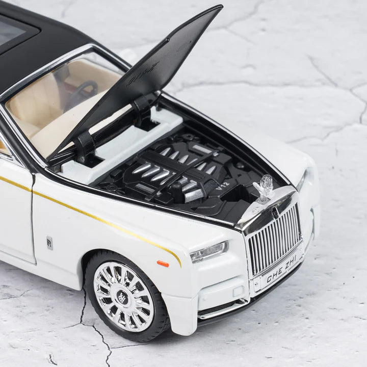 Rolls Royce Phantom Metal Diecast Car - Scale 1:24