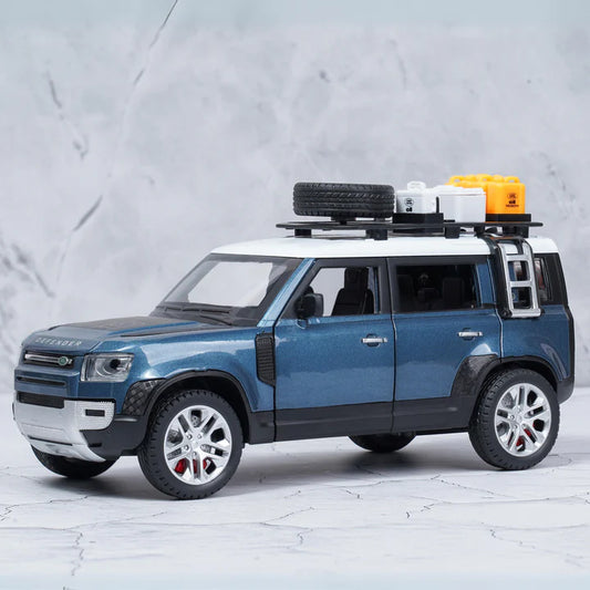 Land Rover Defender Metal Diecast Car - Scale 1:24