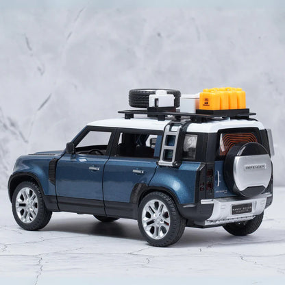 Land Rover Defender Metal Diecast Car - Scale 1:24