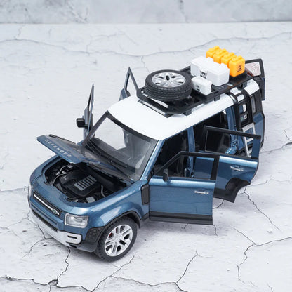 Land Rover Defender Metal Diecast Car - Scale 1:24