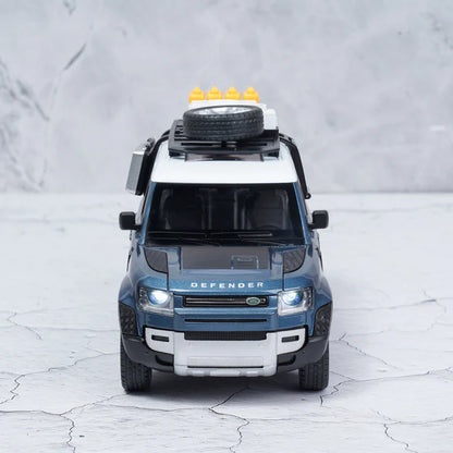Land Rover Defender Metal Diecast Car - Scale 1:24