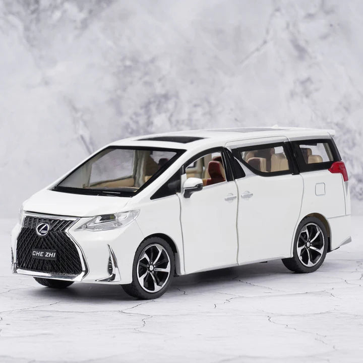 Lexus LM300H Metal Diecast Car - Scale 1:18