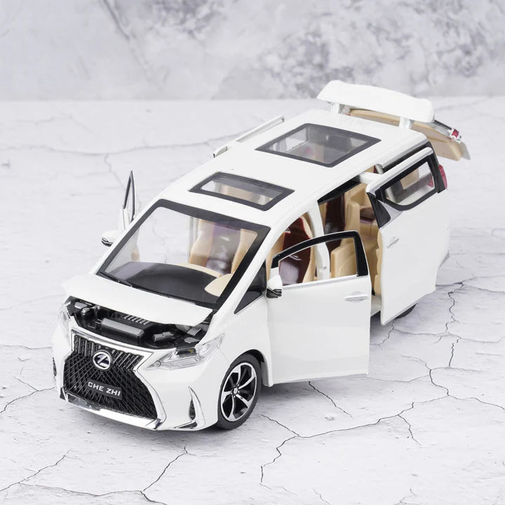 Lexus LM300H Metal Diecast Car - Scale 1:18