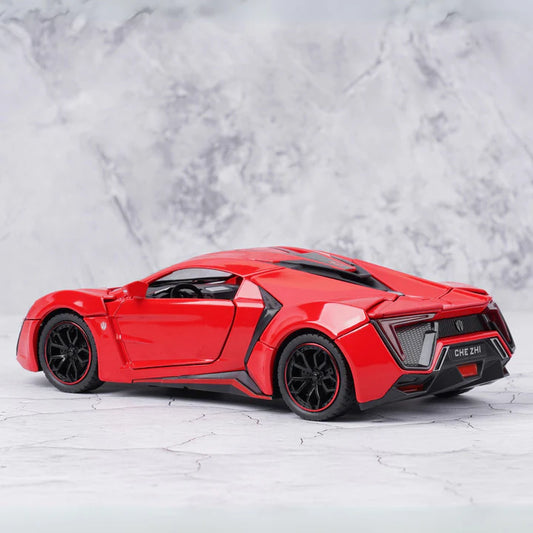Lykan Hypersport Metal Diecast Car - Scale 1:18