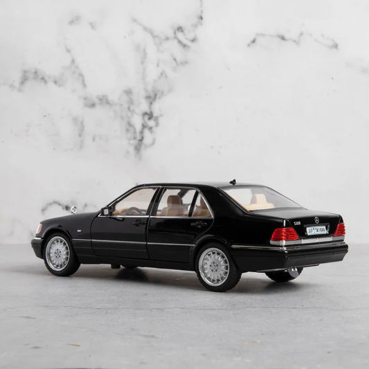 Merced Benz W140 Metal Diecast Car - Scale 1:18