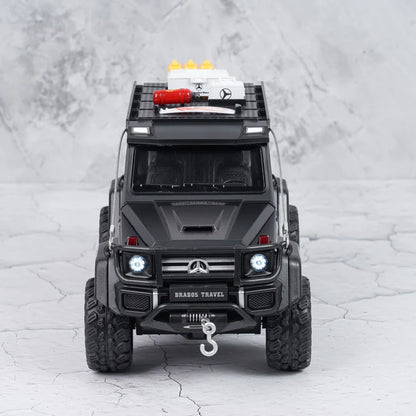 Mercedes Benz G-Class 4x4 Modified Metal Diecast Car - Scale 1:18