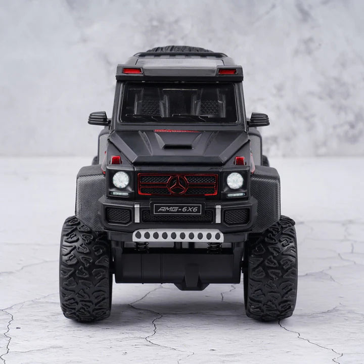 Mercedes Benz G63 AMG 6x6 V12 Off Road Metal Diecast Car - Scale 1:18
