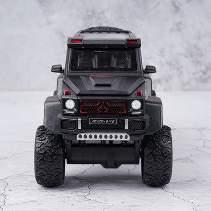 Mercedes Benz G63 AMG 6x6 V12 Off Road Metal Diecast Car - Scale 1:18