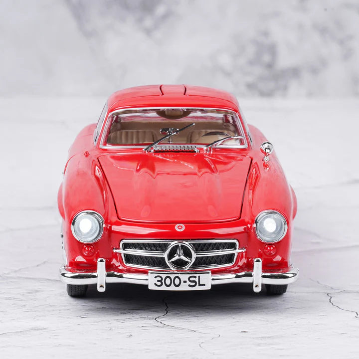 Mercedes Benz 300SL Metal Diecast Car - Scale 1:18