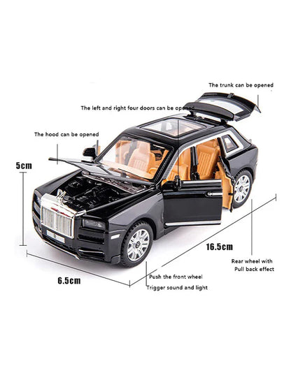 Rolls Royce Cullinan Metal Diecast Car - Scale 1:18