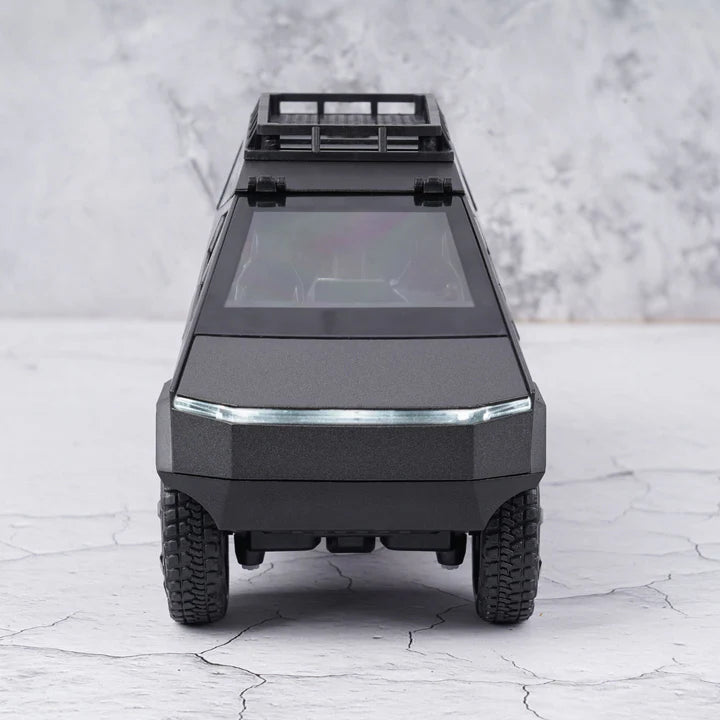 Tesla Cybertruck Camping RV Metal Diecast Car - Scale 1:18