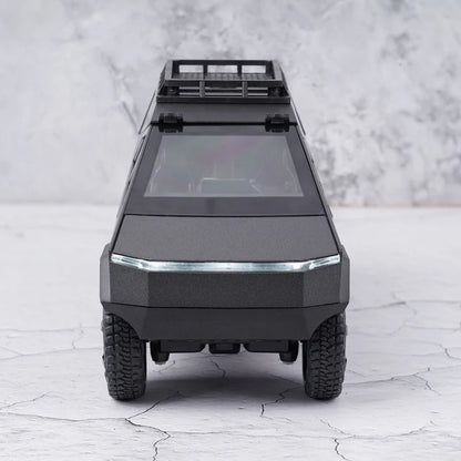 Tesla Cybertruck Camping RV Metal Diecast Car - Scale 1:18