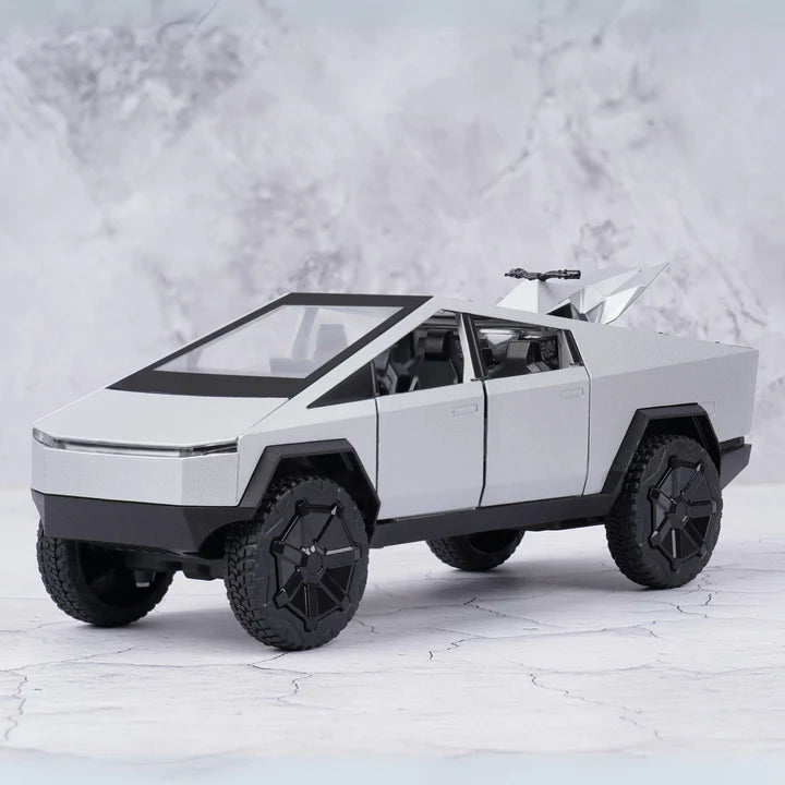 Tesla Cybertruck DC All Wheel Drive Metal Diecast Car - Scale 1:18