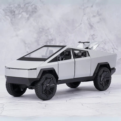 Tesla Cybertruck DC All Wheel Drive Metal Diecast Car - Scale 1:18