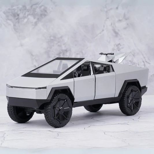 Tesla Cybertruck DC All Wheel Drive Metal Diecast Car - Scale 1:18