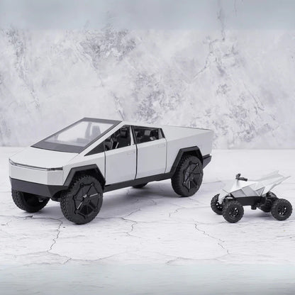 Tesla Cybertruck DC All Wheel Drive Metal Diecast Car - Scale 1:18