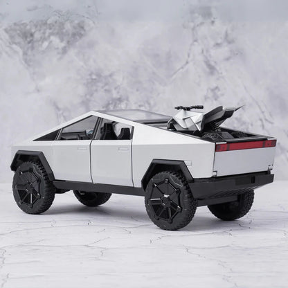 Tesla Cybertruck DC All Wheel Drive Metal Diecast Car - Scale 1:18