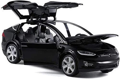 Tesla Model X90 Metal Diecast Car - Scale 1:18