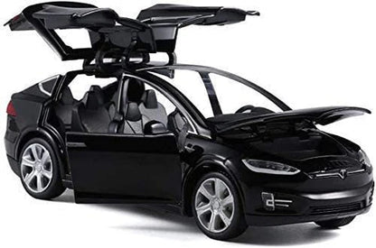 Tesla Model X90 Metal Diecast Car - Scale 1:18